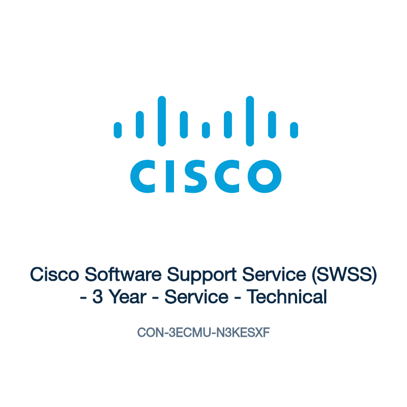 CON-3ECMU-N3KESXF: Cisco Software Support Service (SWSS)