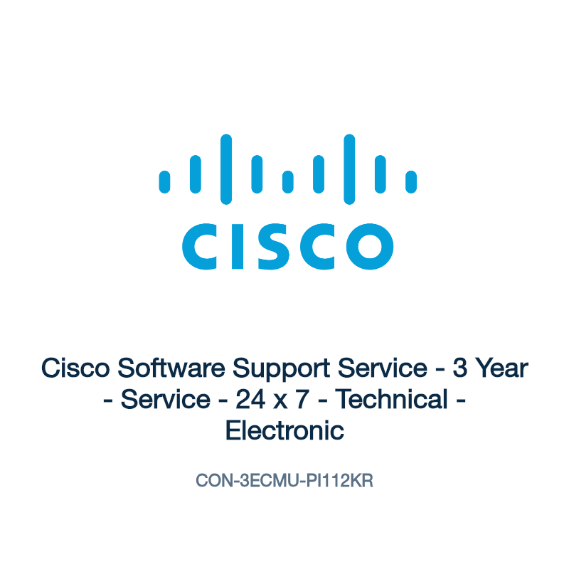 CON-3ECMU-PI112KR: Cisco Software Support Service