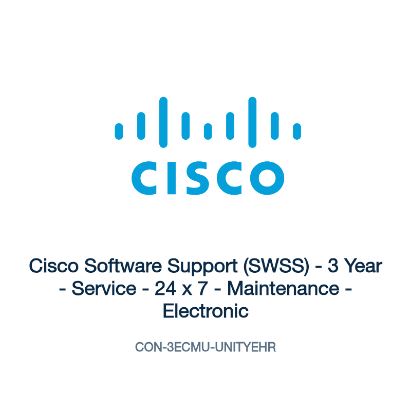 CON-3ECMU-UNITYEHR: Cisco Software Support (SWSS)