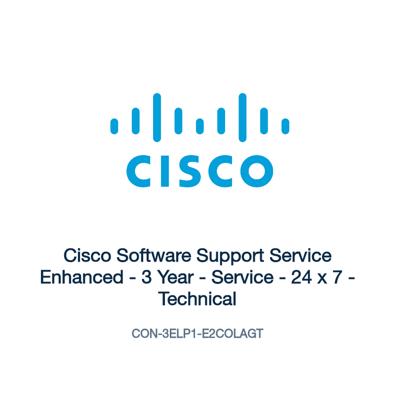 CON-3ELP1-E2COLAGT: Cisco Software Support Service Enhanced