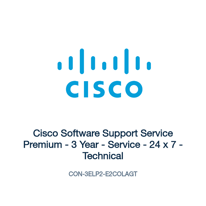 CON-3ELP2-E2COLAGT: Cisco Software Support Service Premium