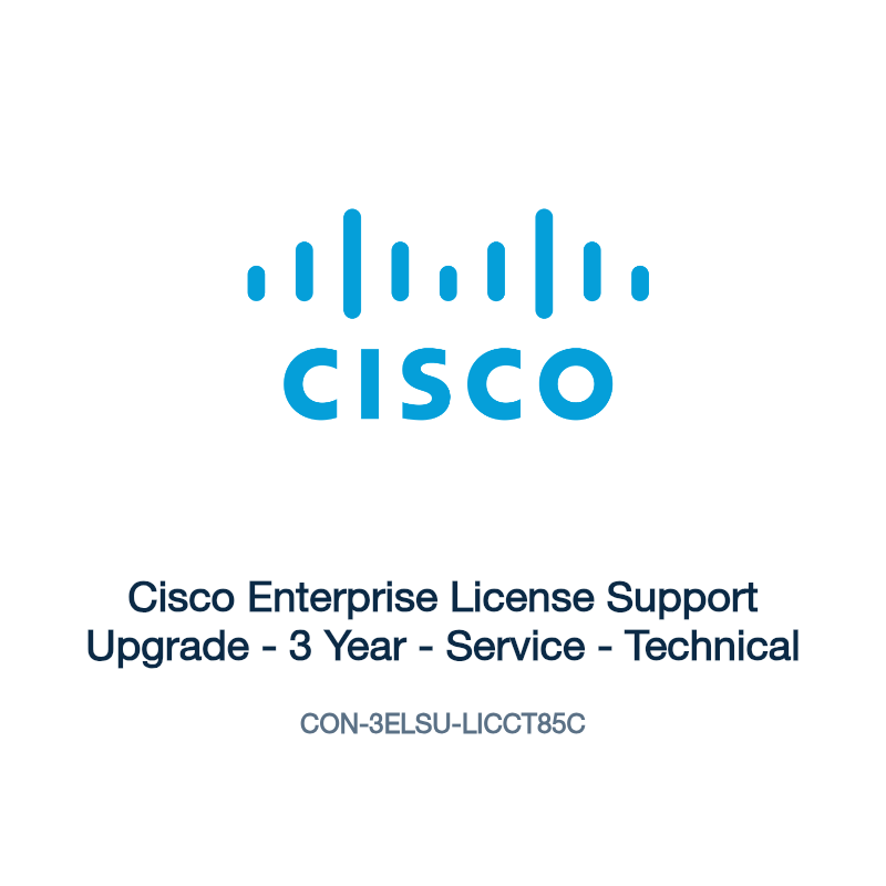 CON-3ELSU-LICCT85C: Cisco Enterprise License Support Upgrade