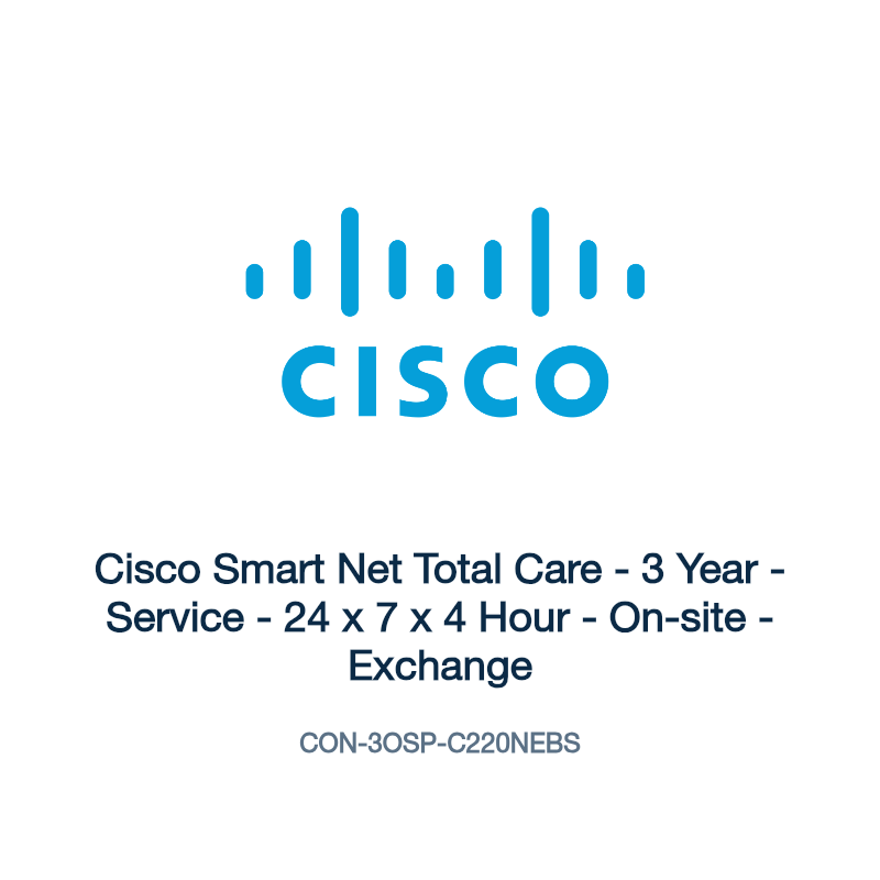 CON-3OSP-C220NEBS: Cisco Smart Net Total Care