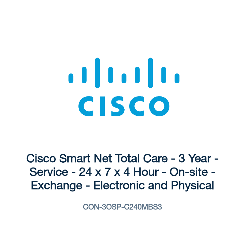 CON-3OSP-C240MBS3: Cisco Smart Net Total Care