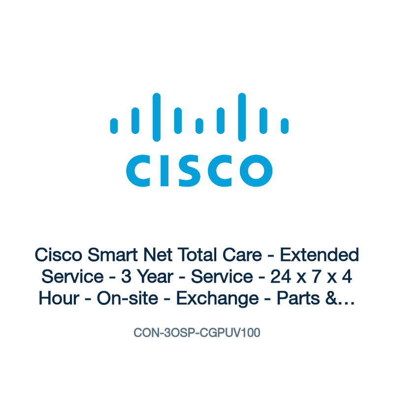 CON-3OSP-CGPUV100: Cisco Smart Net Total Care