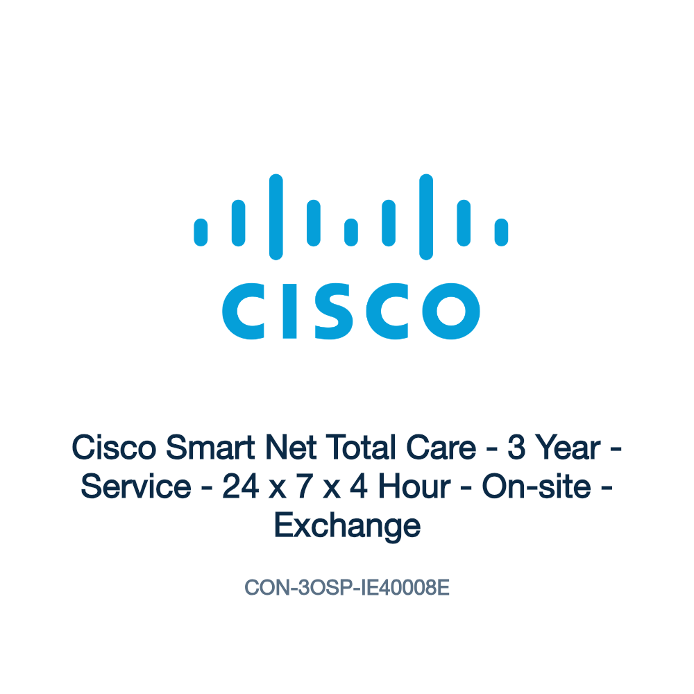 CON-3OSP-IE40008E: Cisco Smart Net Total Care
