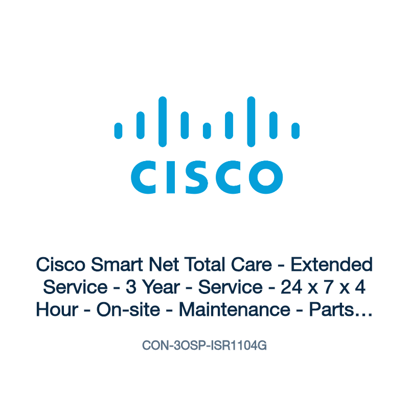 CON-3OSP-ISR1104G: Cisco Smart Net Total Care