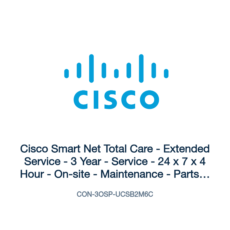 CON-3OSP-UCSB2M6C: Cisco Smart Net Total Care