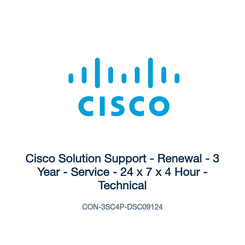 CON-3SC4P-DSC09124: Cisco Solution Support
