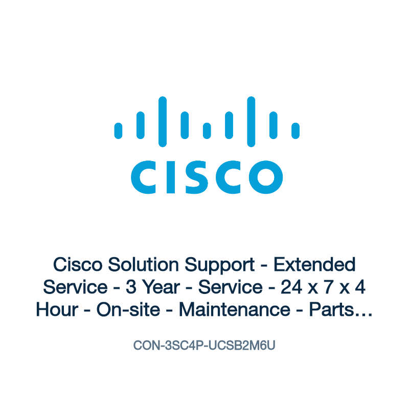 CON-3SC4P-UCSB2M6U: Cisco Solution Support
