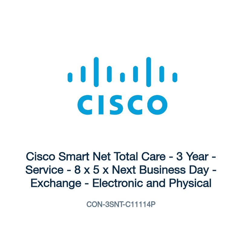 CON-3SNT-C11114P: Cisco Smart Net Total Care