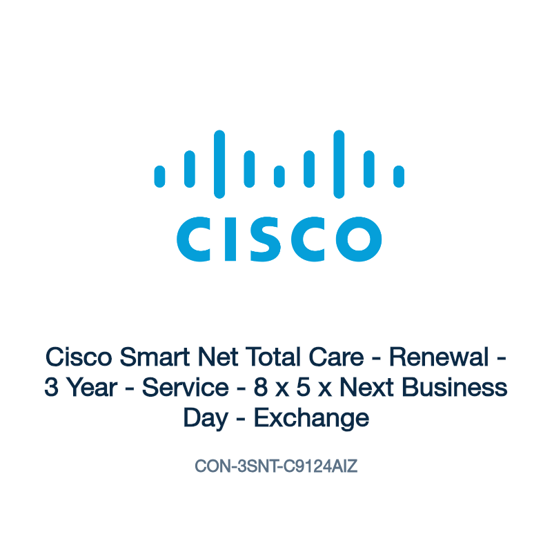 CON-3SNT-C9124AIZ: Cisco Smart Net Total Care