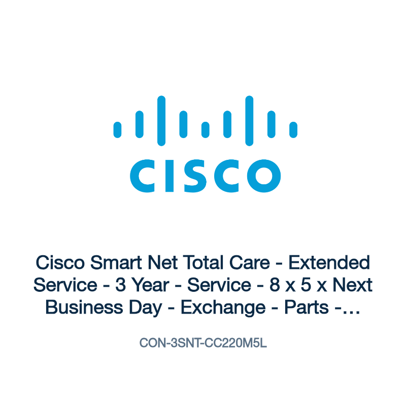 CON-3SNT-CC220M5L: Cisco Smart Net Total Care