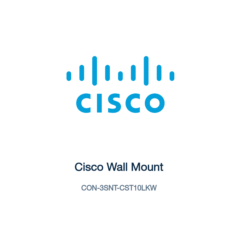 CON-3SNT-CST10LKW: Cisco Wall Mount