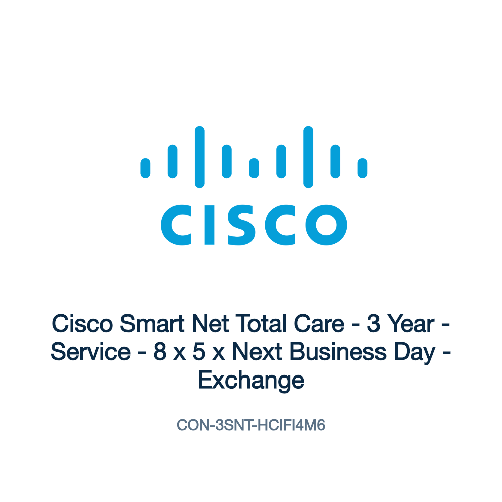 CON-3SNT-HCIFI4M6: Cisco Smart Net Total Care
