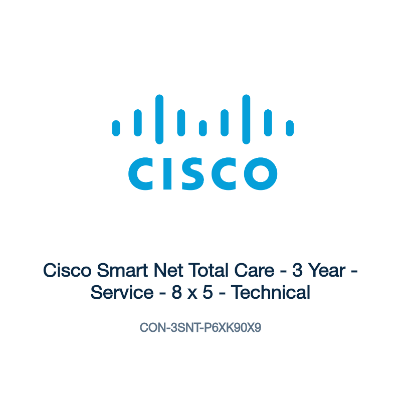 CON-3SNT-P6XK90X9: Cisco Smart Net Total Care