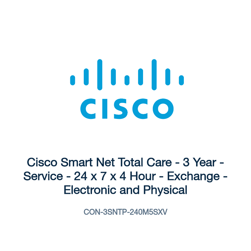 CON-3SNTP-240M5SXV: Cisco Smart Net Total Care