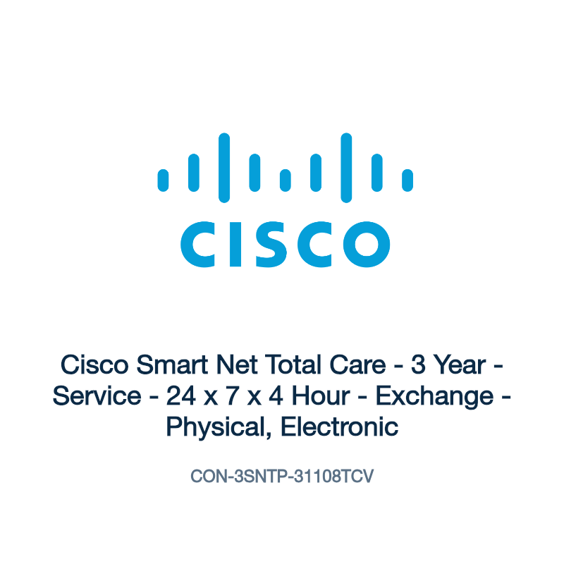 CON-3SNTP-31108TCV: Cisco Smart Net Total Care