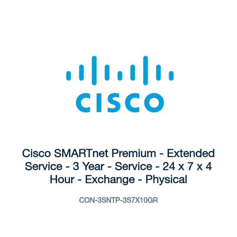 CON-3SNTP-3S7X10GR: Cisco SMARTnet Premium