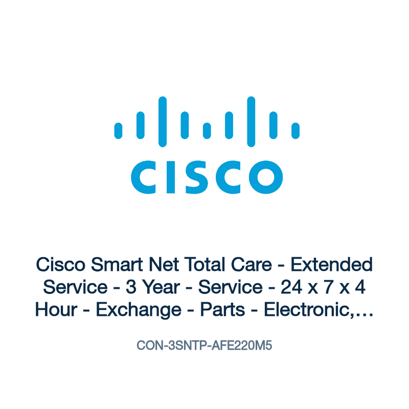 CON-3SNTP-AFE220M5: Cisco Smart Net Total Care