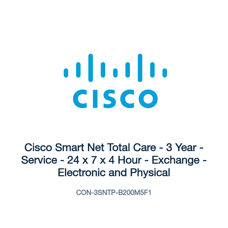CON-3SNTP-B200M5F1: Cisco Smart Net Total Care