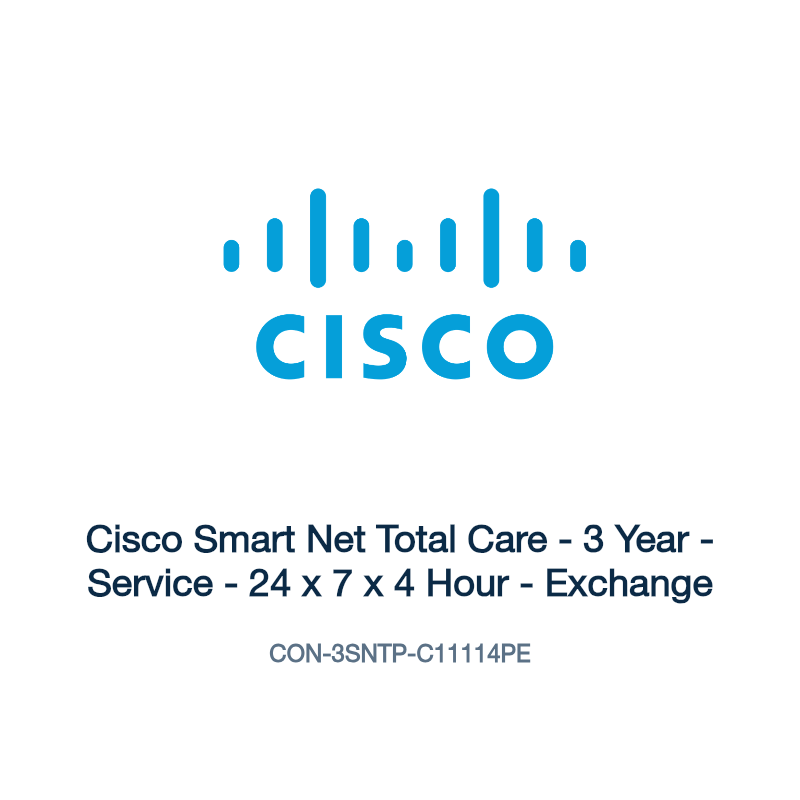 CON-3SNTP-C11114PE: Cisco Smart Net Total Care