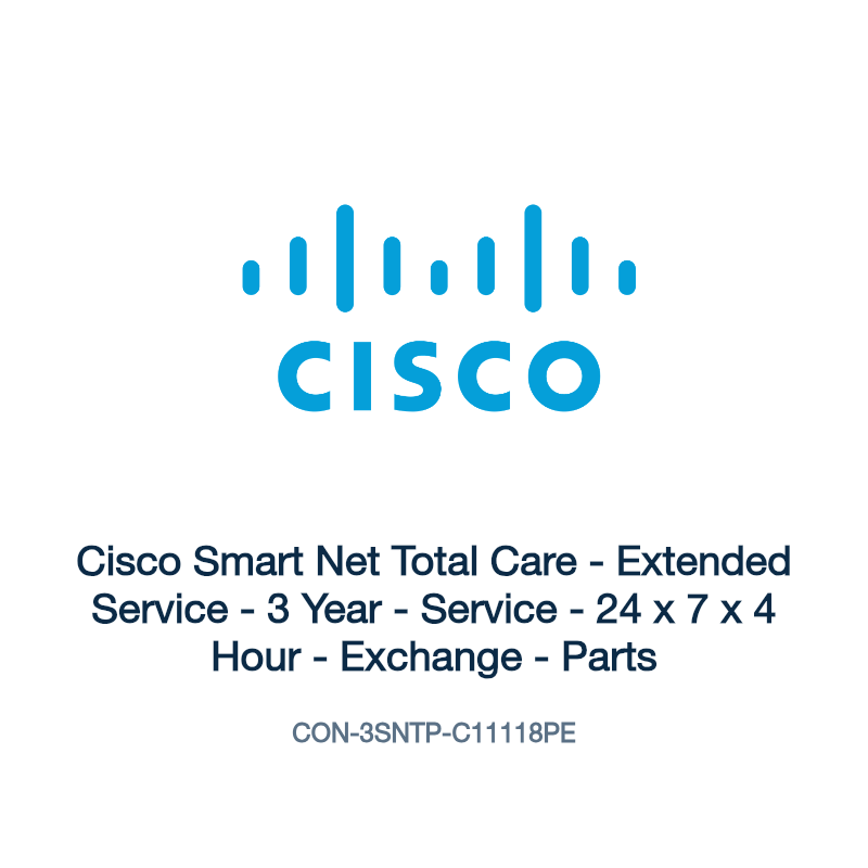 CON-3SNTP-C11118PE: Cisco Smart Net Total Care