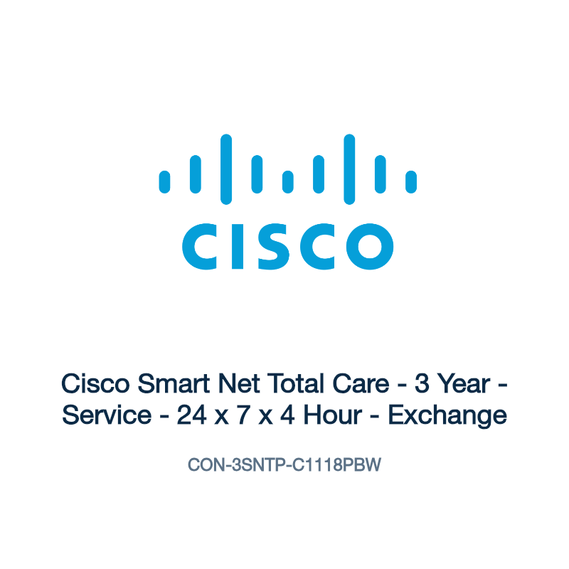 CON-3SNTP-C1118PBW: Cisco Smart Net Total Care