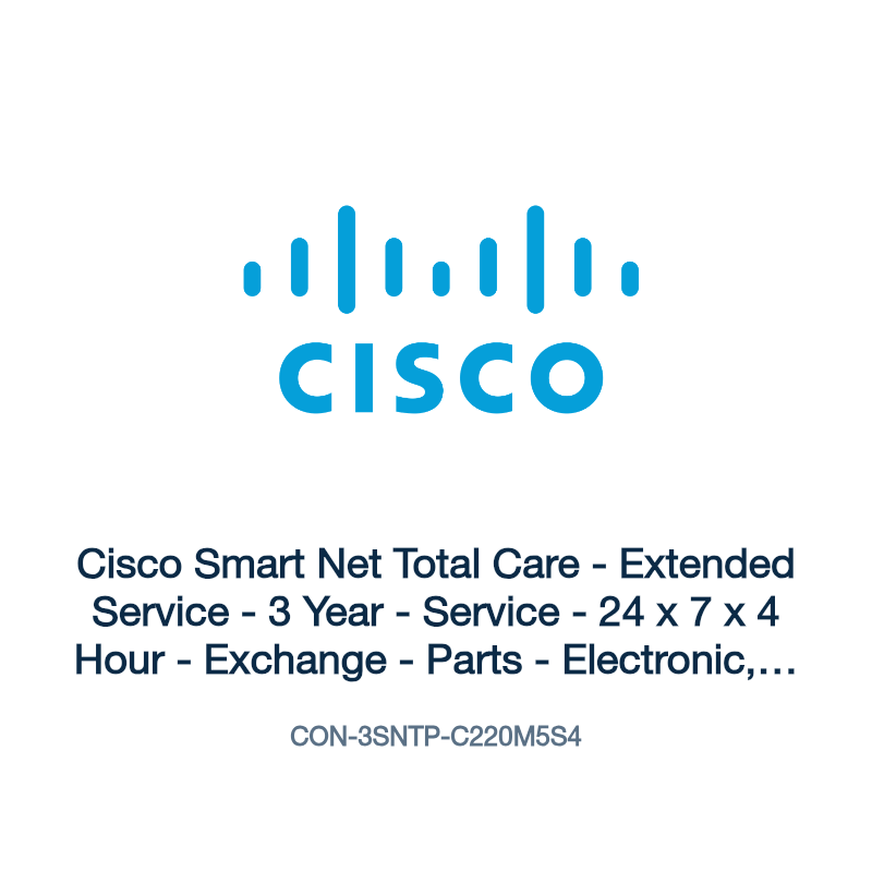 CON-3SNTP-C220M5S4: Cisco Smart Net Total Care