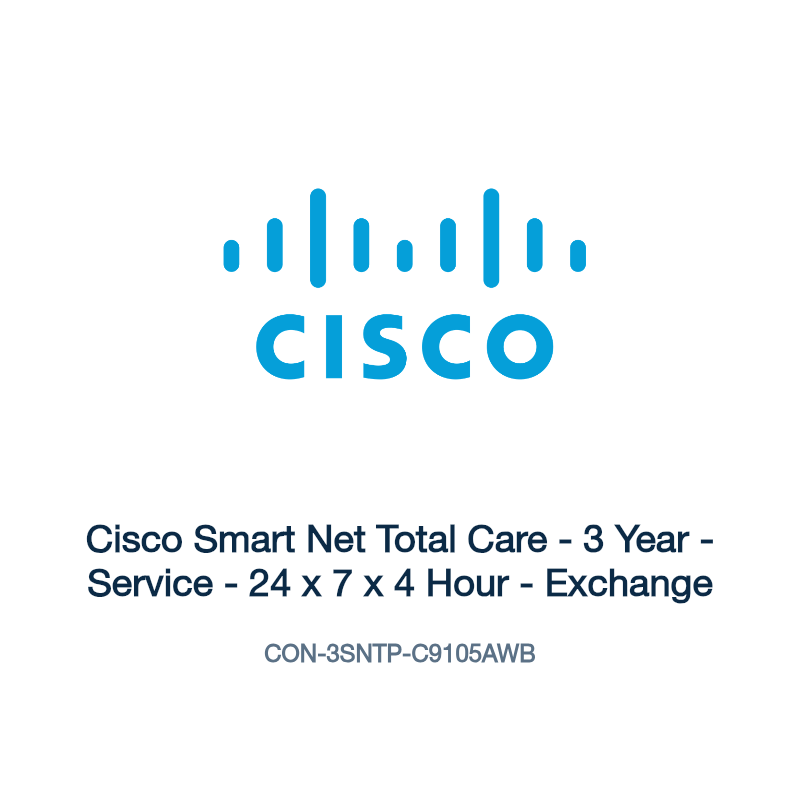CON-3SNTP-C9105AWB: Cisco Smart Net Total Care