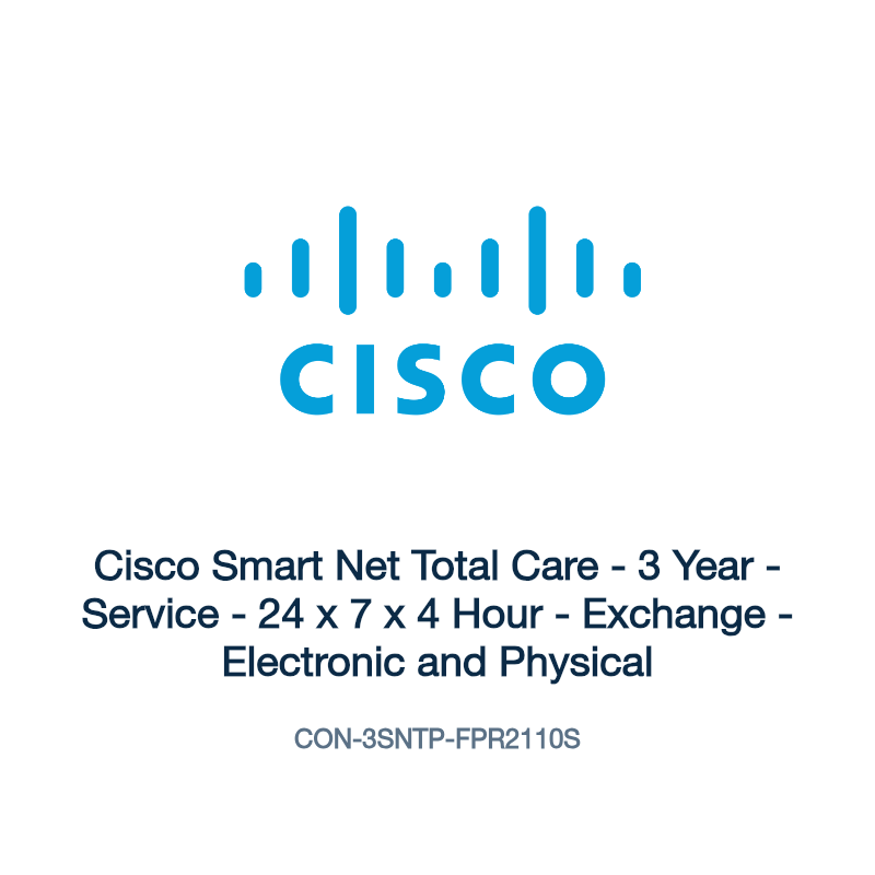 CON-3SNTP-FPR2110S: Cisco Smart Net Total Care