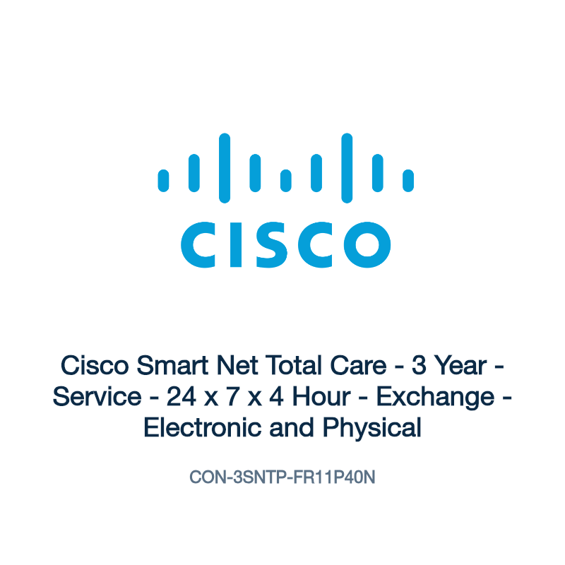 CON-3SNTP-FR11P40N: Cisco Smart Net Total Care