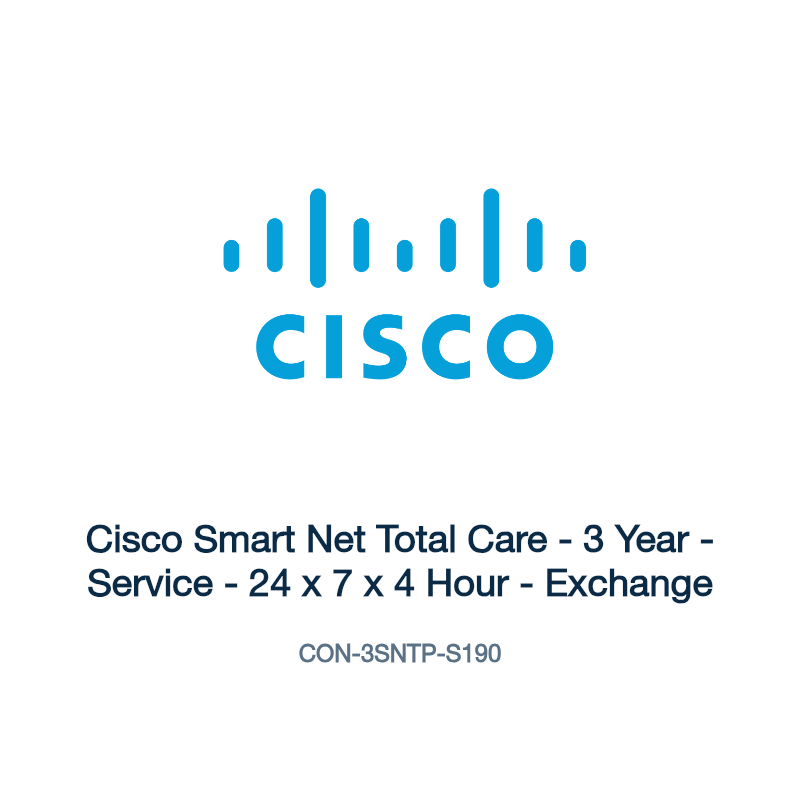 CON-3SNTP-S190: Cisco Smart Net Total Care