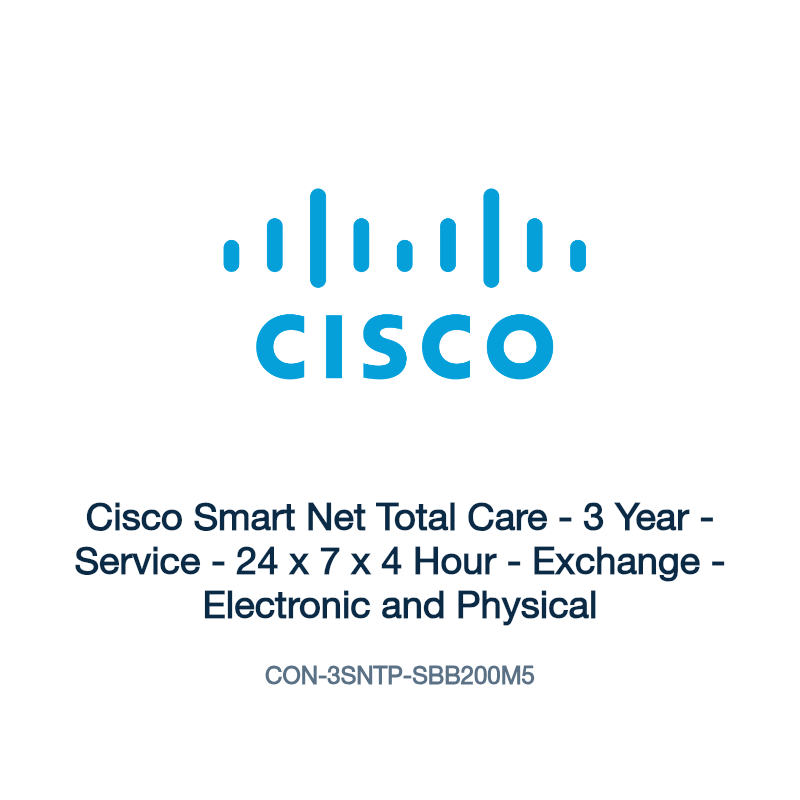 CON-3SNTP-SBB200M5: Cisco Smart Net Total Care