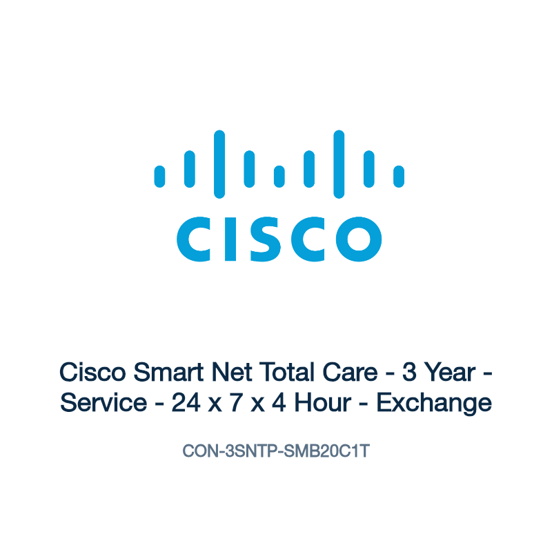 CON-3SNTP-SMB20C1T: Cisco Smart Net Total Care