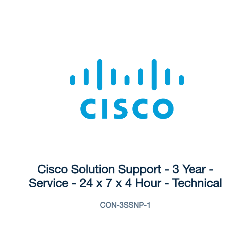 CON-3SSNP-1: Cisco Solution Support