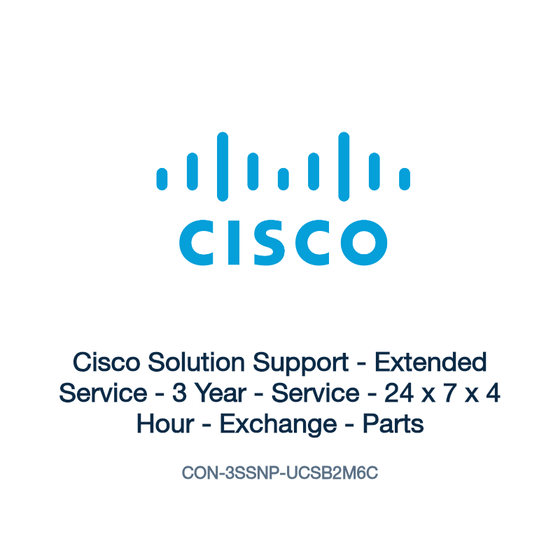 CON-3SSNP-UCSB2M6C: Cisco Solution Support