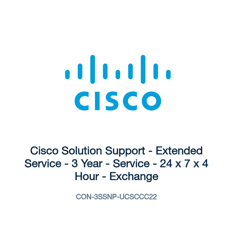 CON-3SSNP-UCSCCC22: Cisco Solution Support