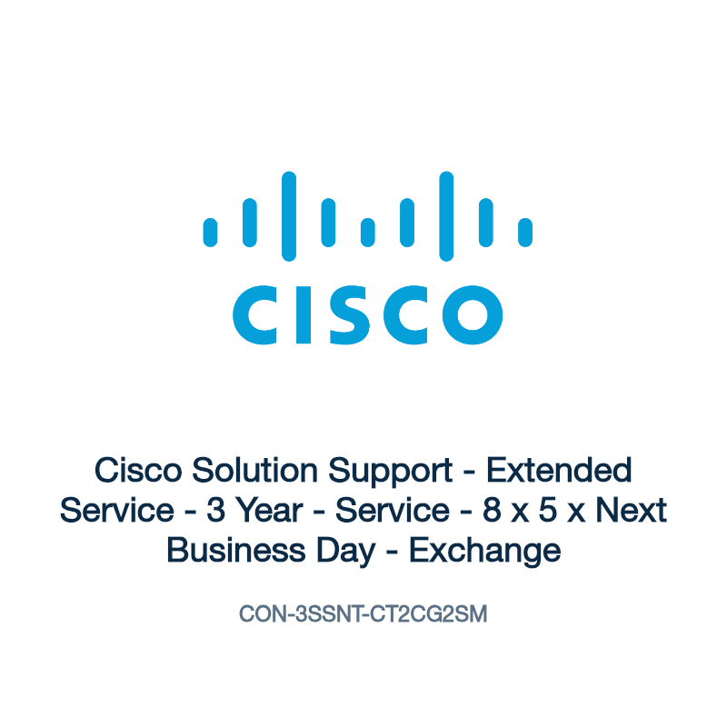 CON-3SSNT-CT2CG2SM: Cisco Solution Support