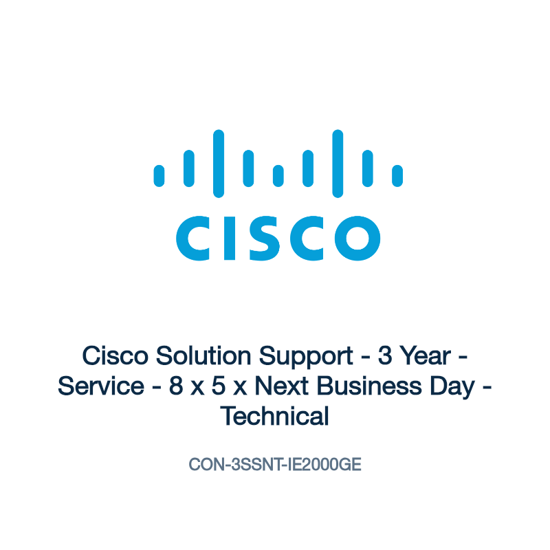 CON-3SSNT-IE2000GE: Cisco Solution Support