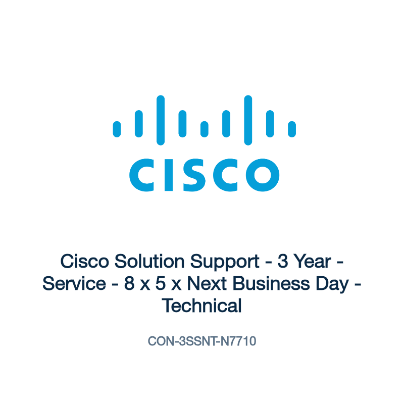 CON-3SSNT-N7710: Cisco Solution Support
