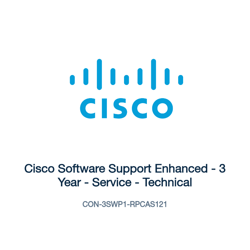 CON-3SWP1-RPCAS121: Cisco Software Support Enhanced