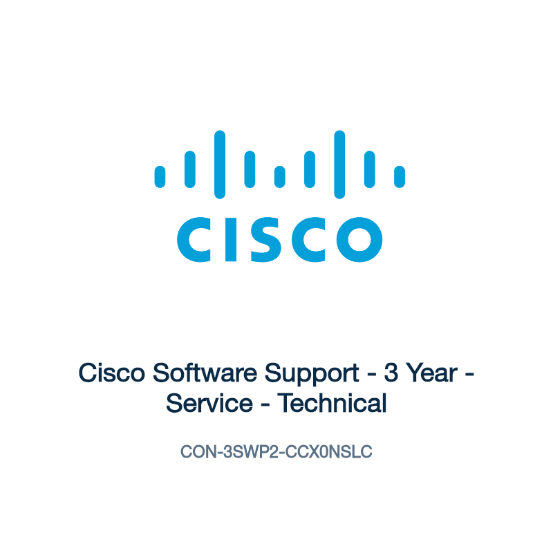 CON-3SWP2-CCX0NSLC: Cisco Software Support