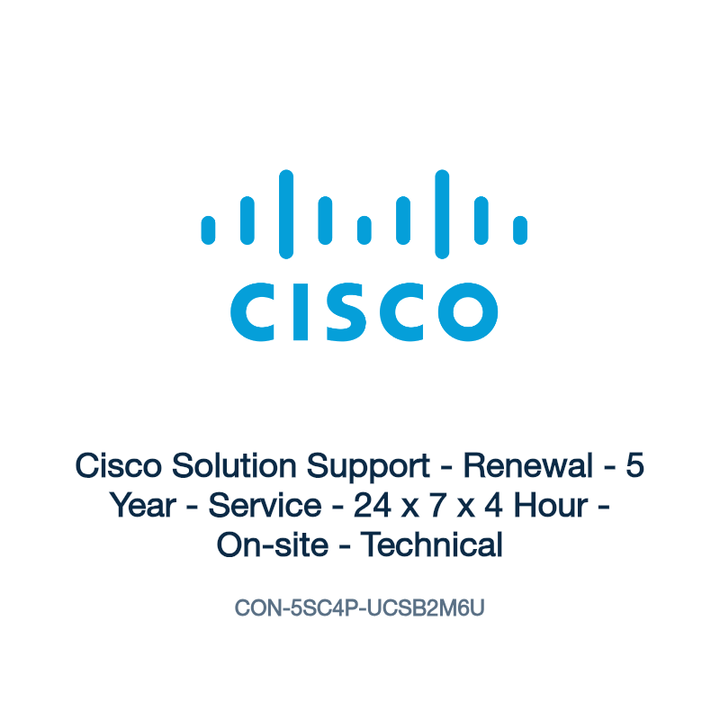 CON-5SC4P-UCSB2M6U: Cisco Solution Support