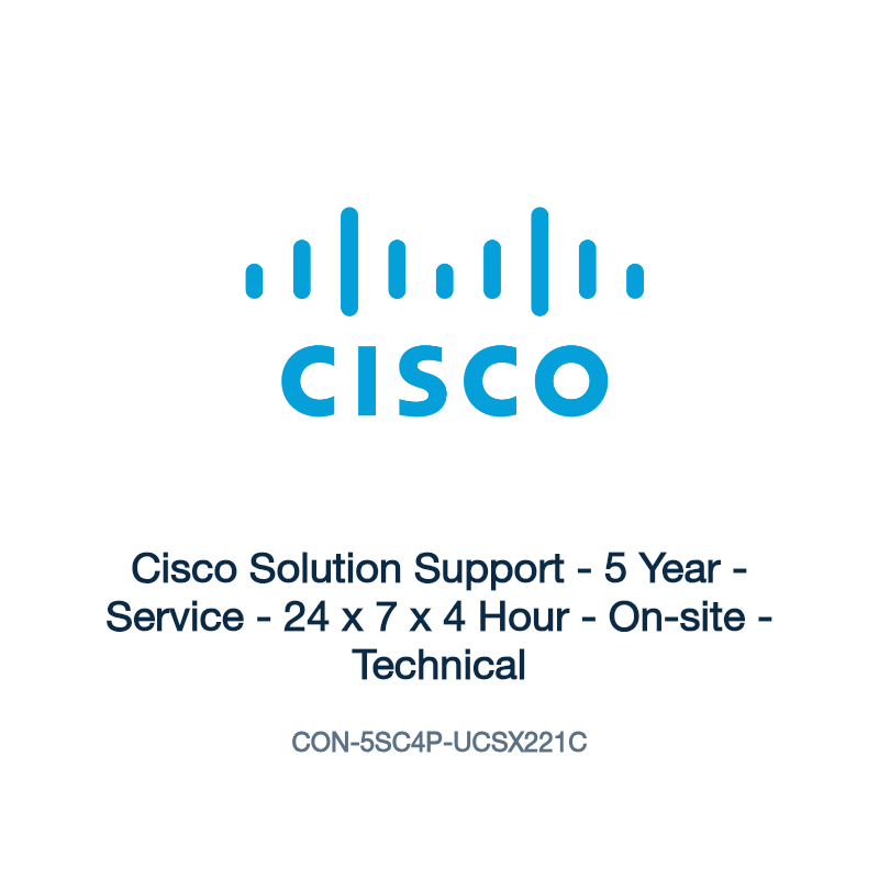 CON-5SC4P-UCSX221C: Cisco Solution Support