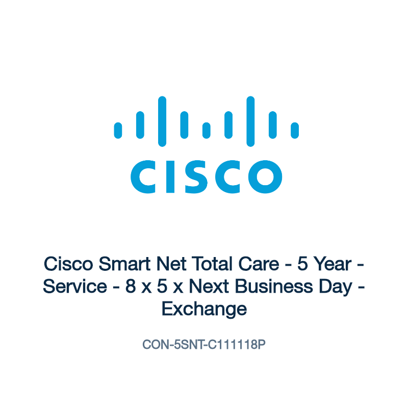 CON-5SNT-C111118P: Cisco Smart Net Total Care