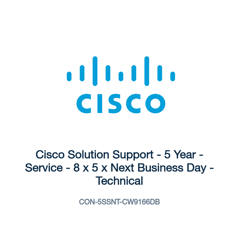 CON-5SSNT-CW9166DB: Cisco Solution Support