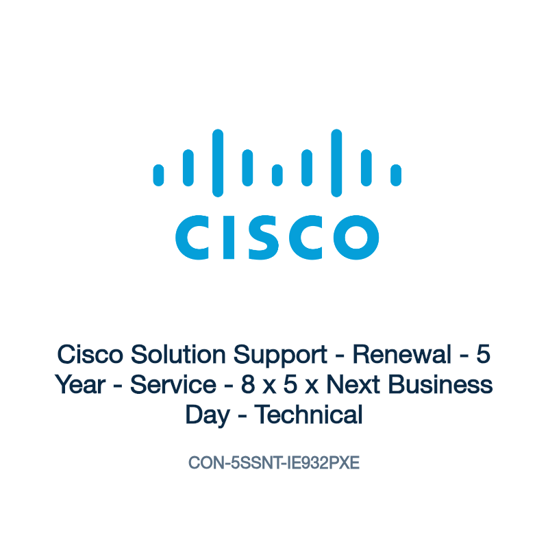 CON-5SSNT-IE932PXE: Cisco Solution Support