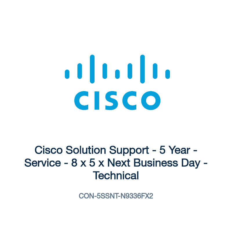 CON-5SSNT-N9336FX2: Cisco Solution Support