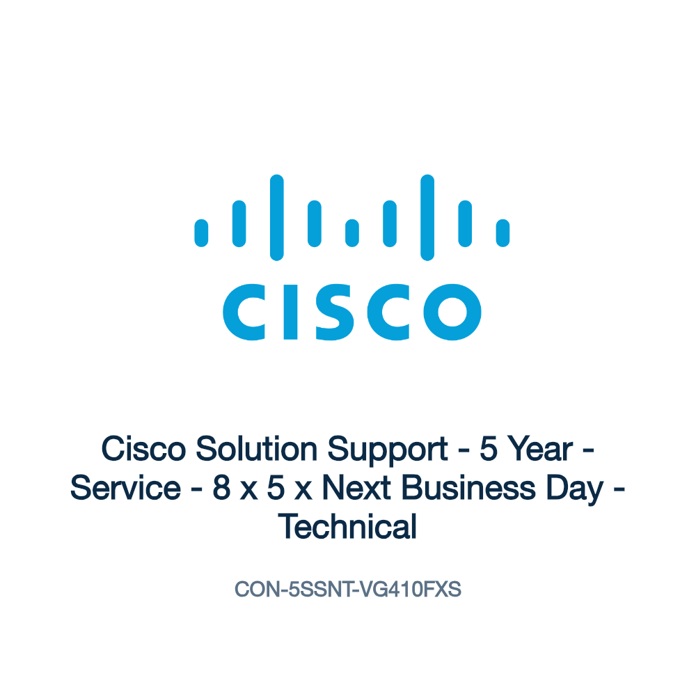 CON-5SSNT-VG410FXS: Cisco Solution Support
